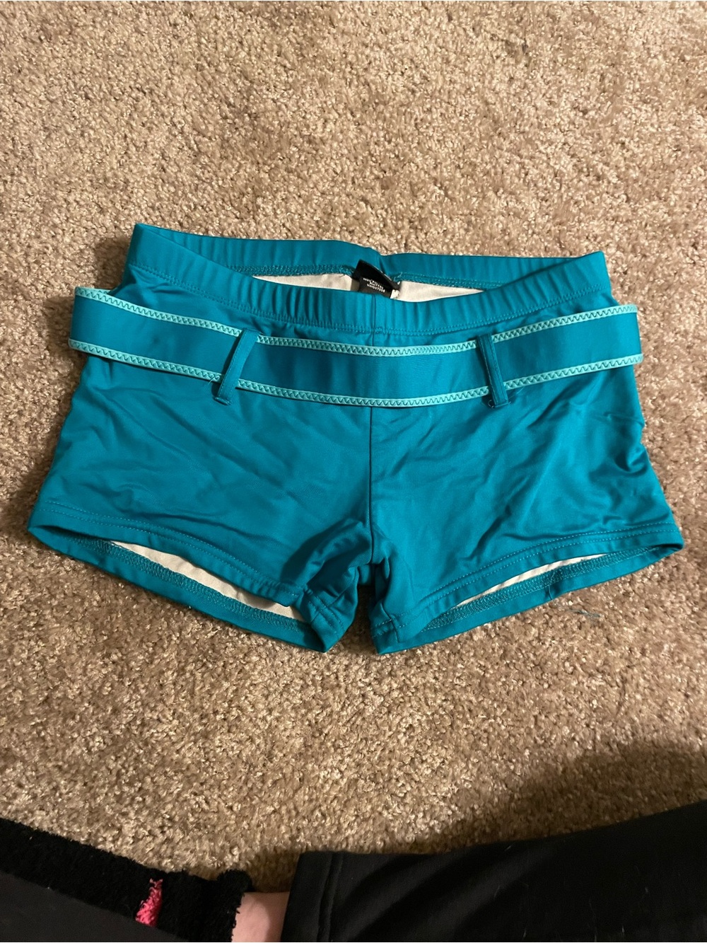 Mossimo Supply Co. Turquoise Swim Bottoms